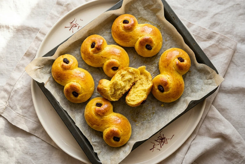 Saffron Buns (Lussekatter)