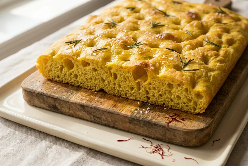 Saffron Focaccia