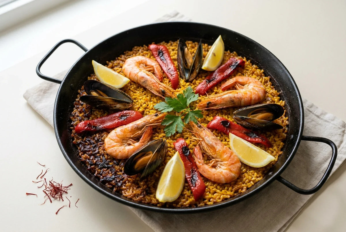 Saffron Paella at Home
