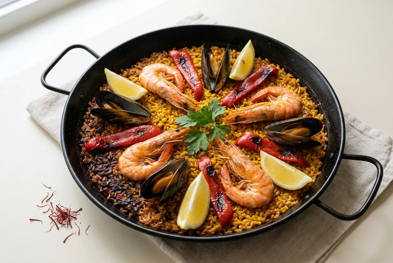 Saffron Paella at Home