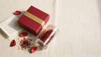 Saffron Gift Box — Two Crystal Bottles (2 × 1g)