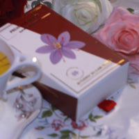 The Ritual Set — Saffron + Teacup & Saucer