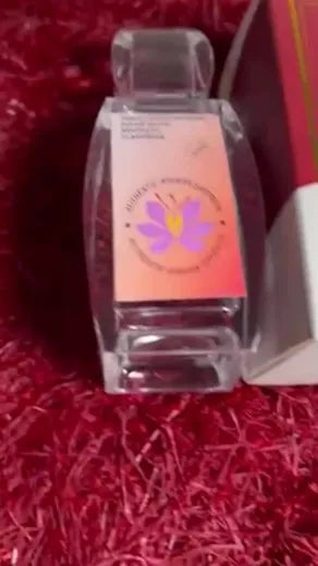 A closer look at the crystal bottle